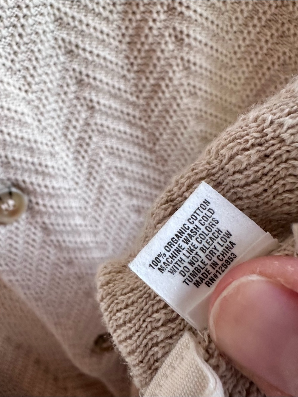 Taylor Stitch The Button Down Polo Heather Oat Herringbone - Picture 5 of 5